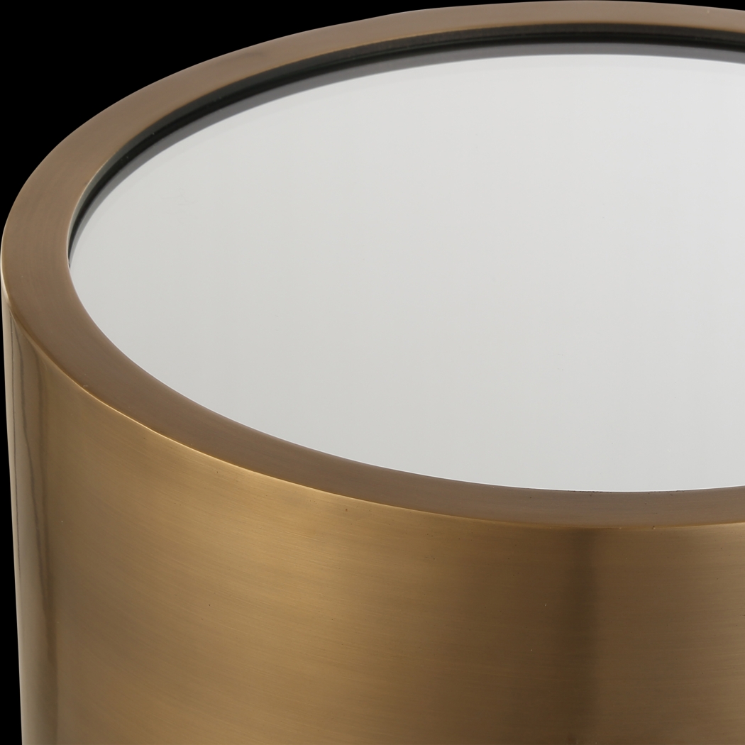 Naizo Brass Accent Table - Thumbnail - Image 4