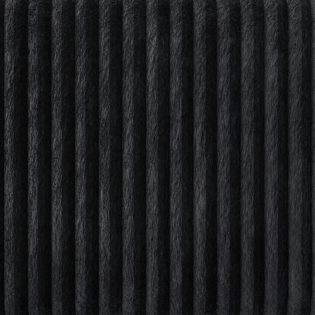 Najah Dark Gray King Upholstered Bed - Thumbnail - Image 3