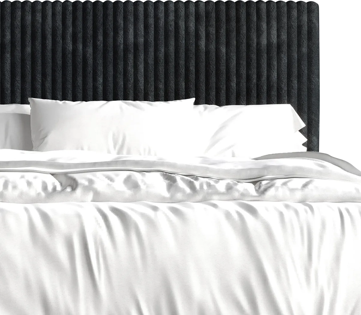 Najah Dark Gray Twin Upholstered Bed - Thumbnail - Image 7