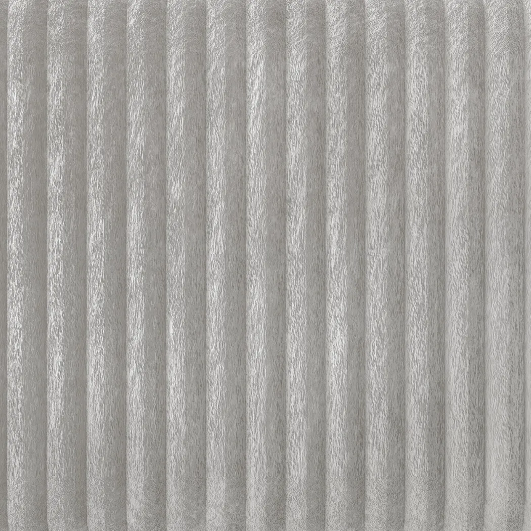Najah Light Gray King Upholstered Bed - Thumbnail - Image 4