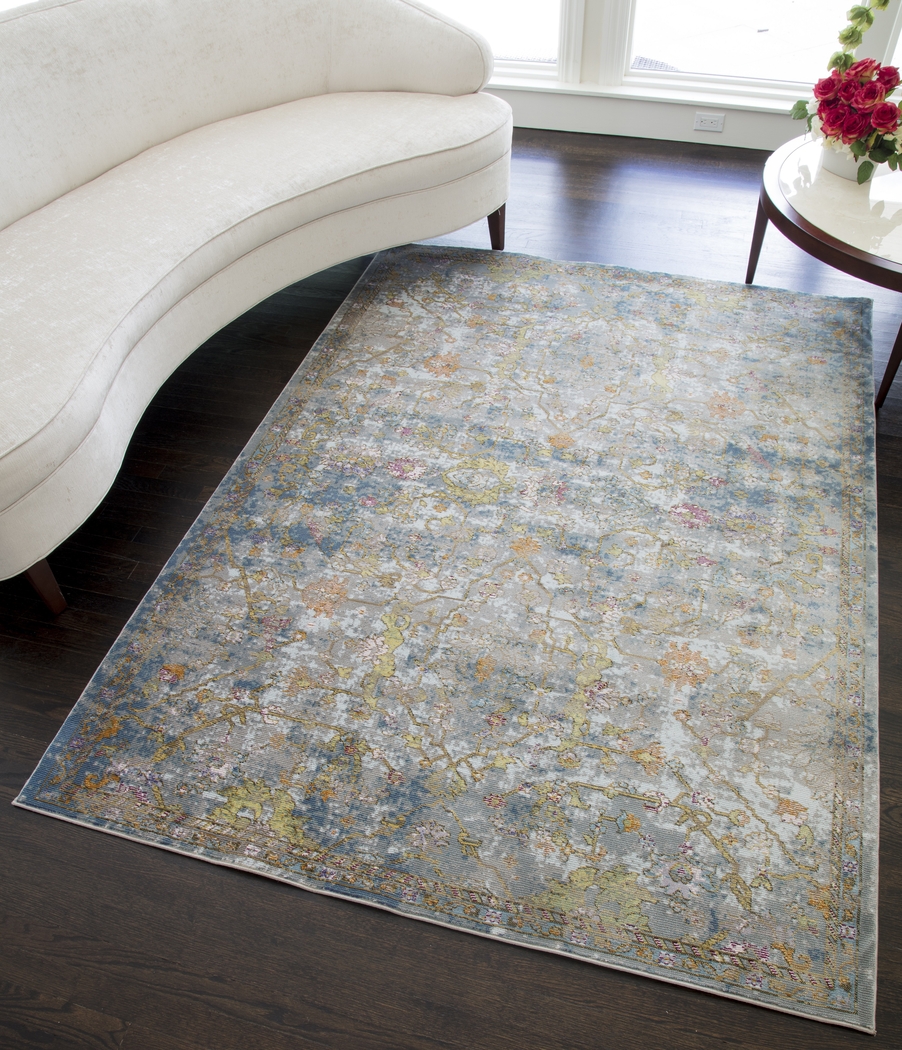 Najid Blue 5' x 7' Rug - Thumbnail - Image 3