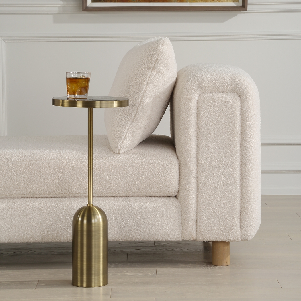 Nakan Brass Accent Table - Thumbnail - Image 2