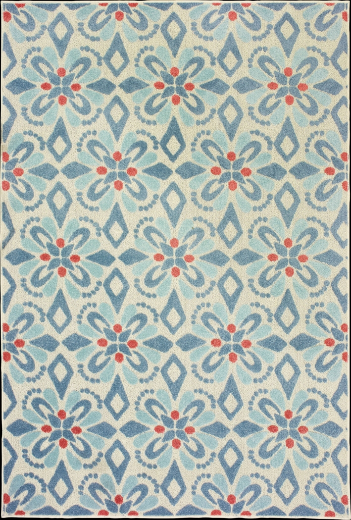 Nakora Blue 7'10 x 10' Rug - Thumbnail - Image 1