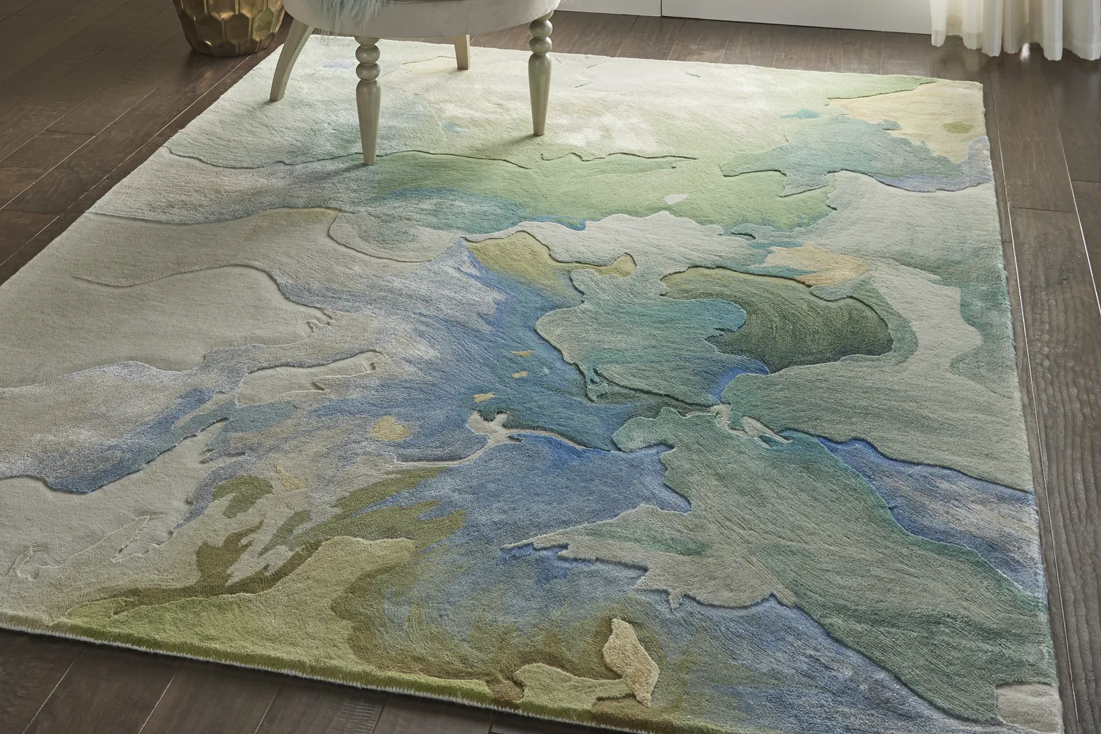 Nalina Seafoam 4' x 6' Rug - Thumbnail - Image 8