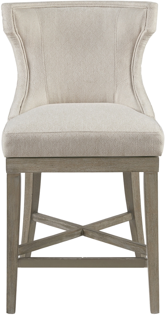 Nallie Cream Counter Height Stool - Thumbnail - Image 2