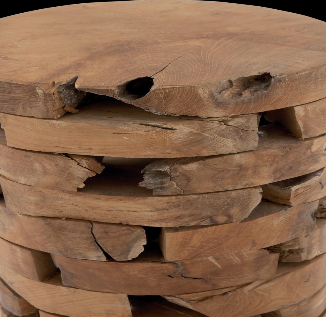 Nalsan Light Brown Accent Table - Thumbnail - Image 2