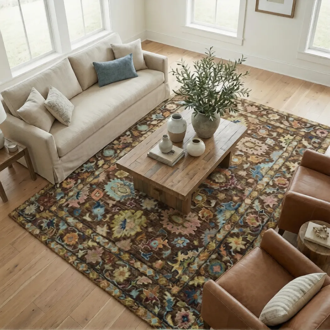 Namie Brown 5' x 7'6 Rug - Thumbnail - Image 2
