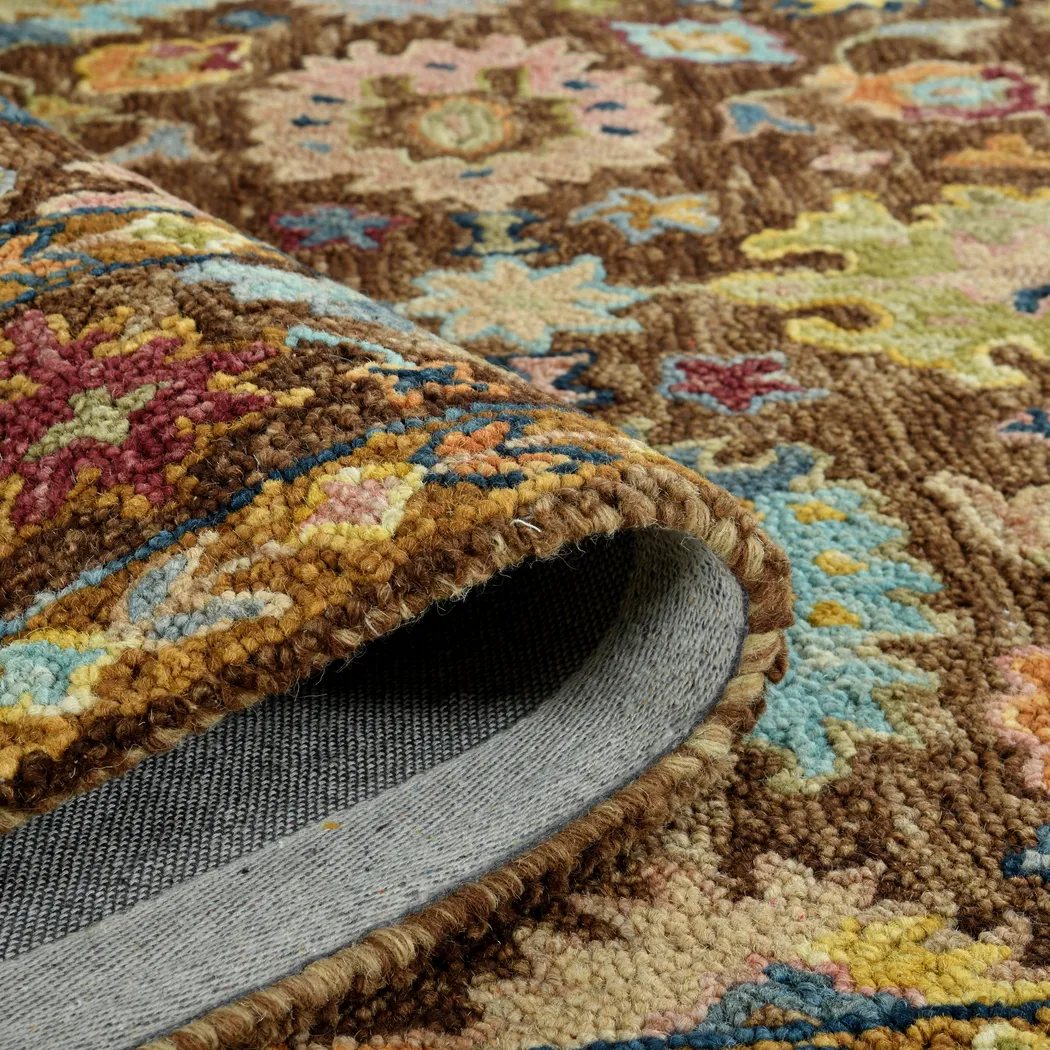 Namie Brown 5' x 7'6 Rug - Thumbnail - Image 9