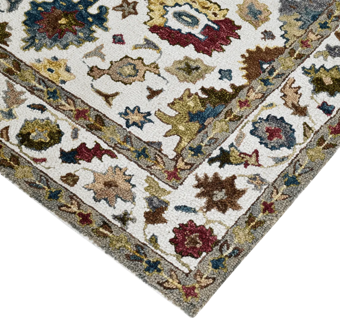 Namie Ivory 5' x 7'6 Rug - Thumbnail - Image 3