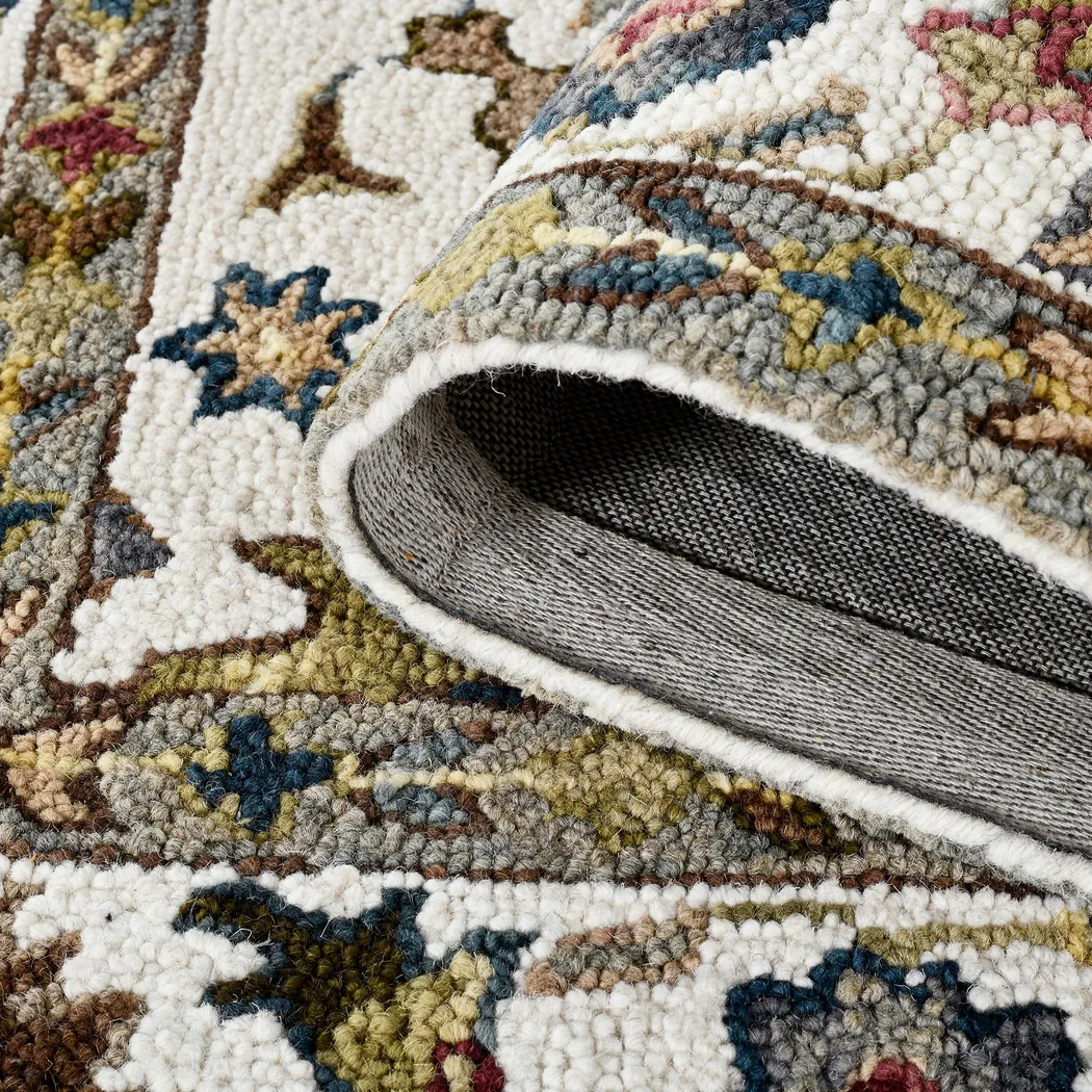 Namie Ivory 5' x 7'6 Rug - Thumbnail - Image 5