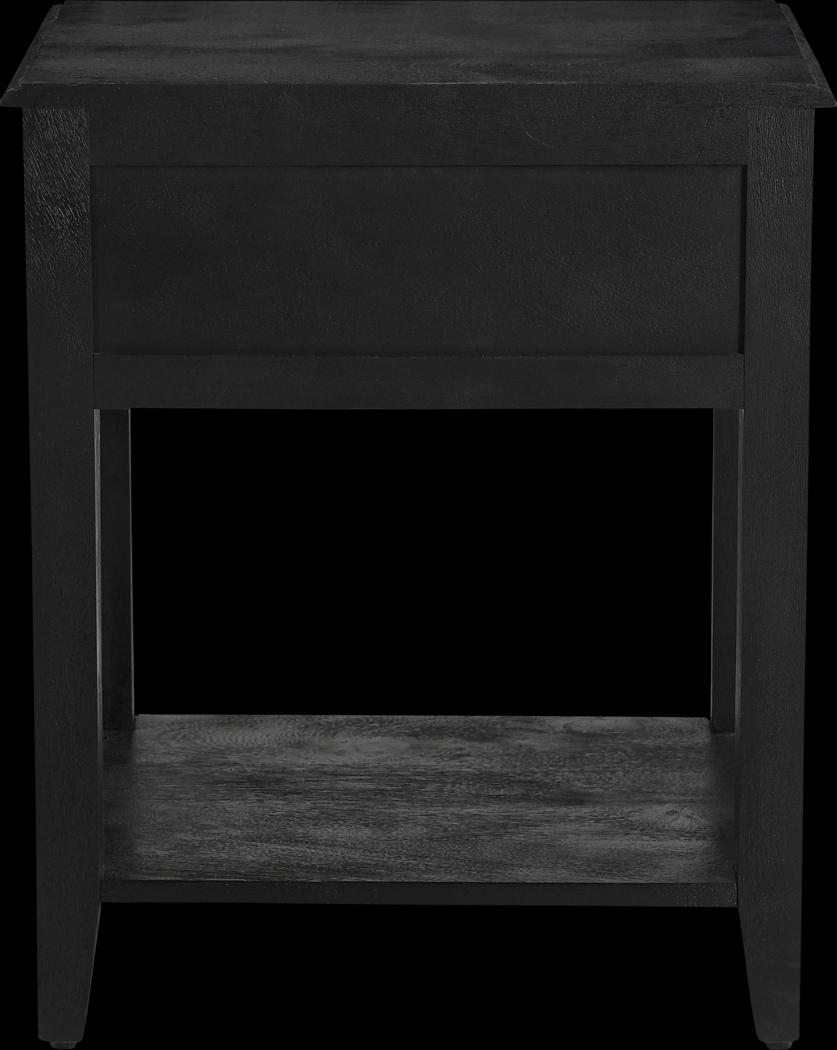 Namo Black Nightstand - Thumbnail - Image 3