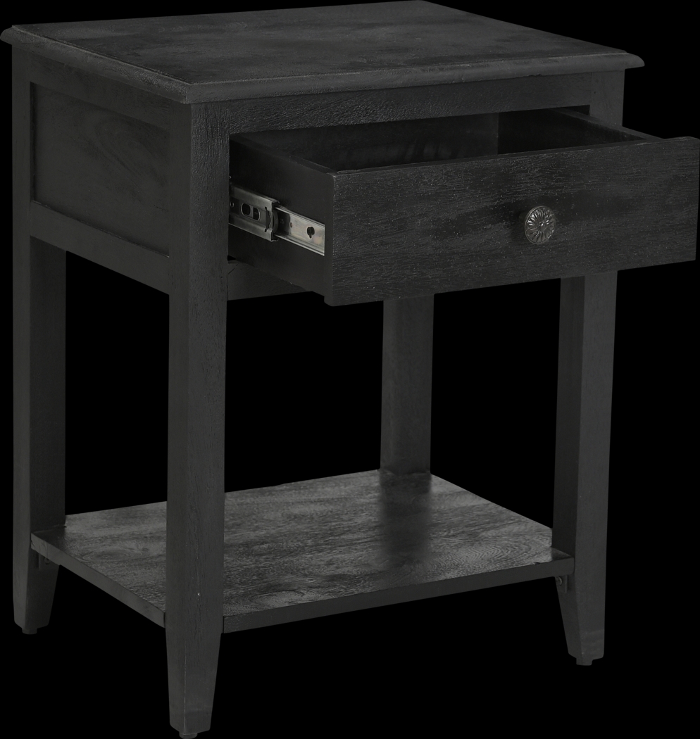 Namo Black Nightstand - Thumbnail - Image 5