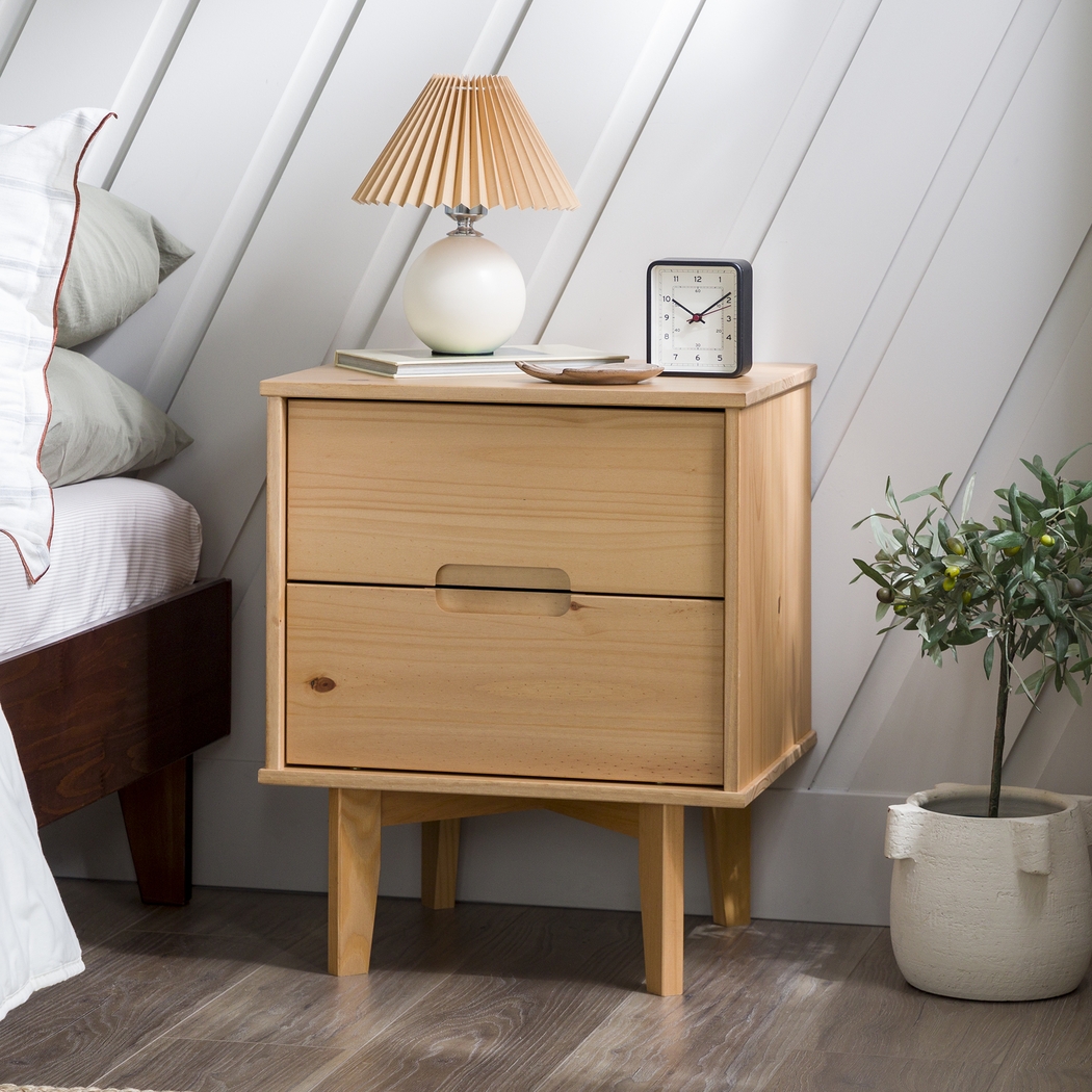 Namora Pine Nightstand - Thumbnail - Image 2