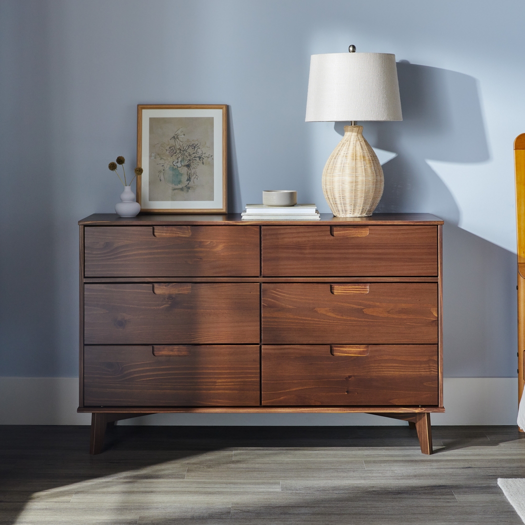 Namora Walnut Dresser - Thumbnail - Image 2