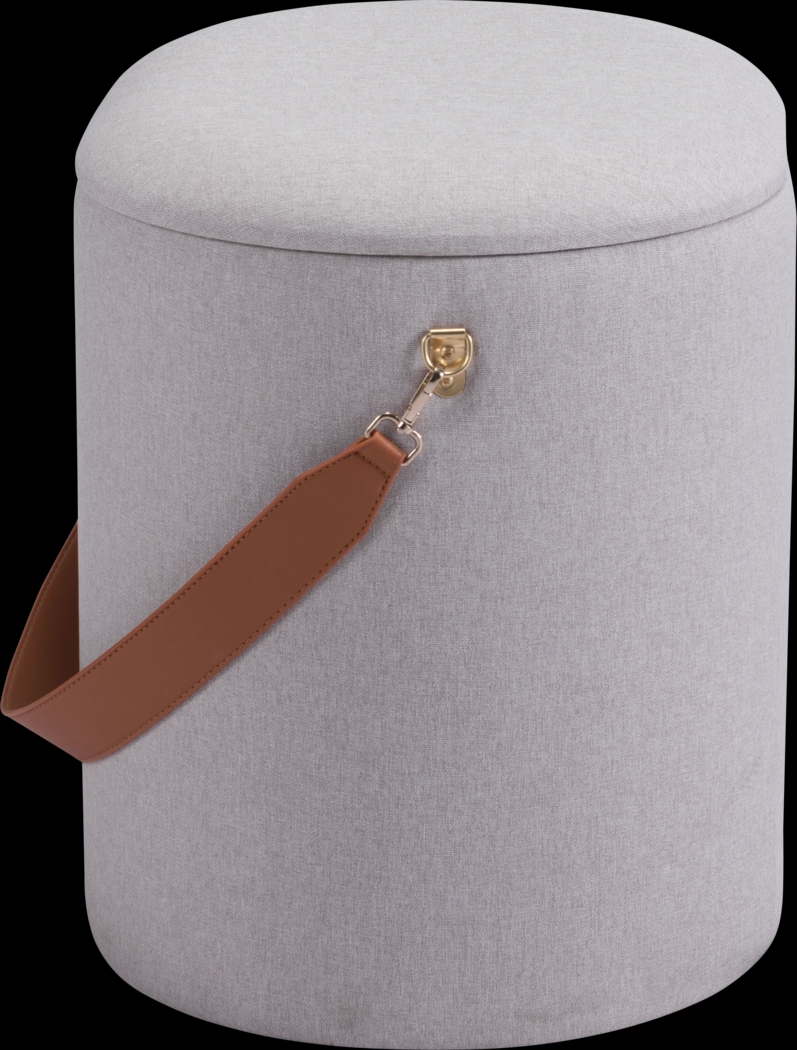 Nanaimo Beige Ottoman - Thumbnail - Image 3