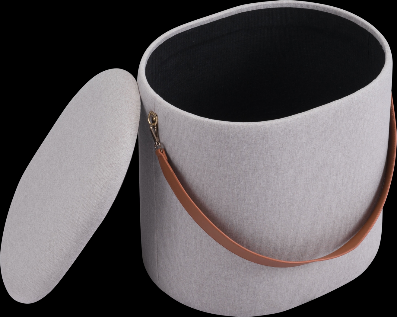 Nanaimo Beige Ottoman - Thumbnail - Image 6