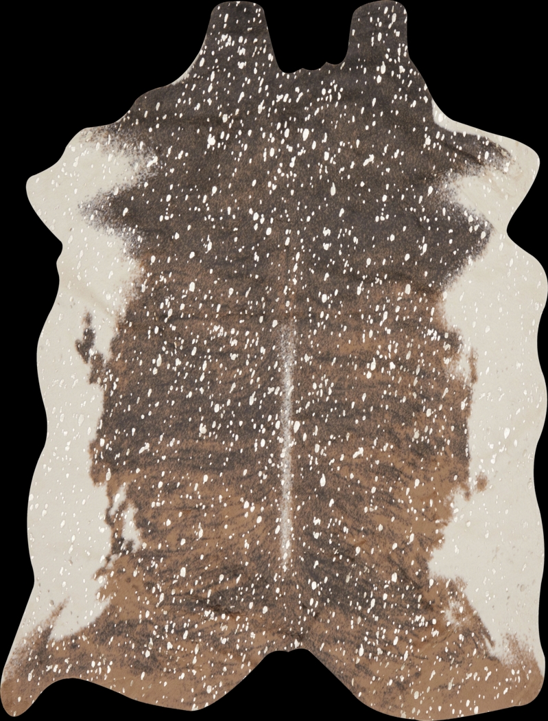 Nandi Brown 5' x 6'6 Rug - Thumbnail - Image 1