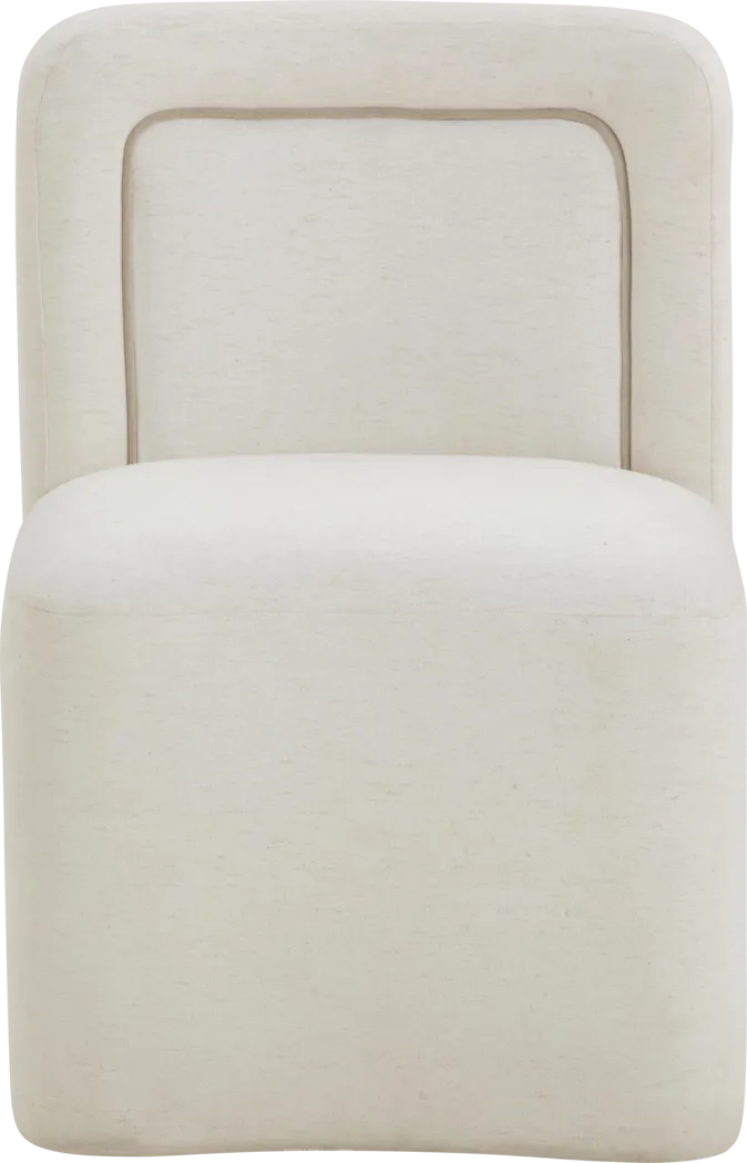 Nanea Cream Desk Chair - Thumbnail - Image 3