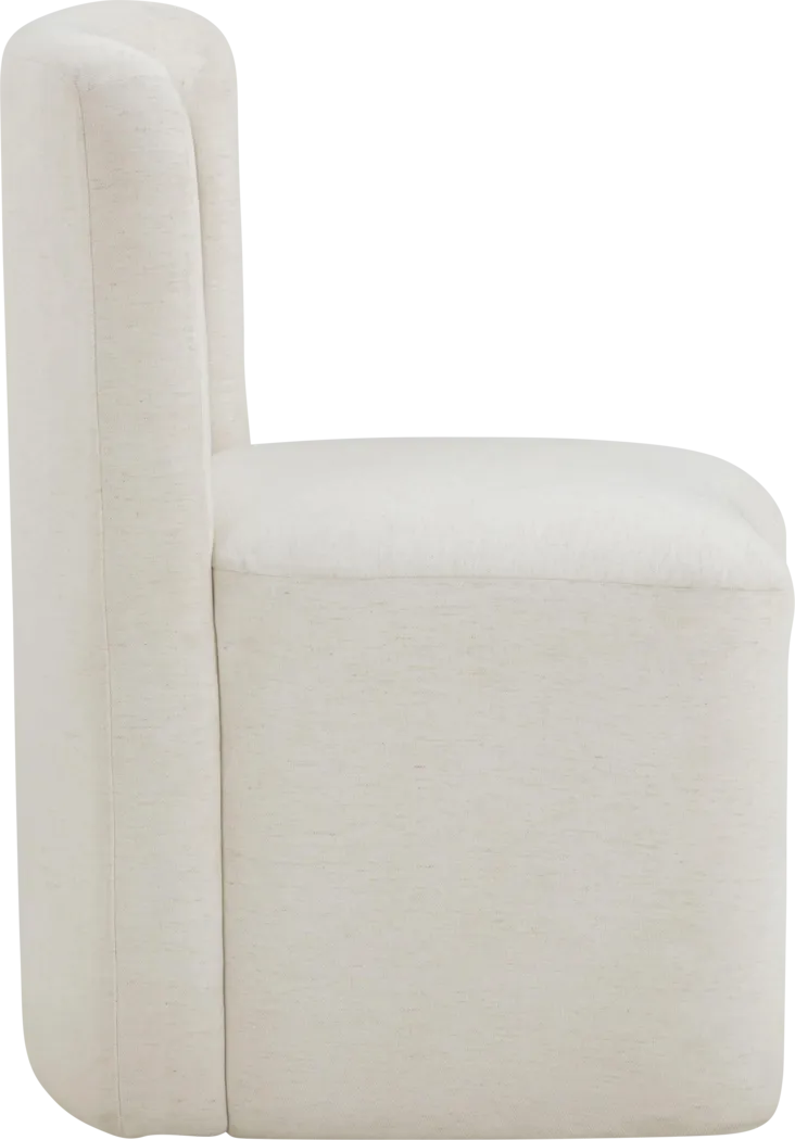 Nanea Cream Desk Chair - Thumbnail - Image 7