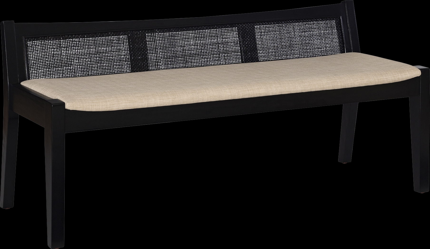 Nantes Black Bench - Thumbnail - Image 1