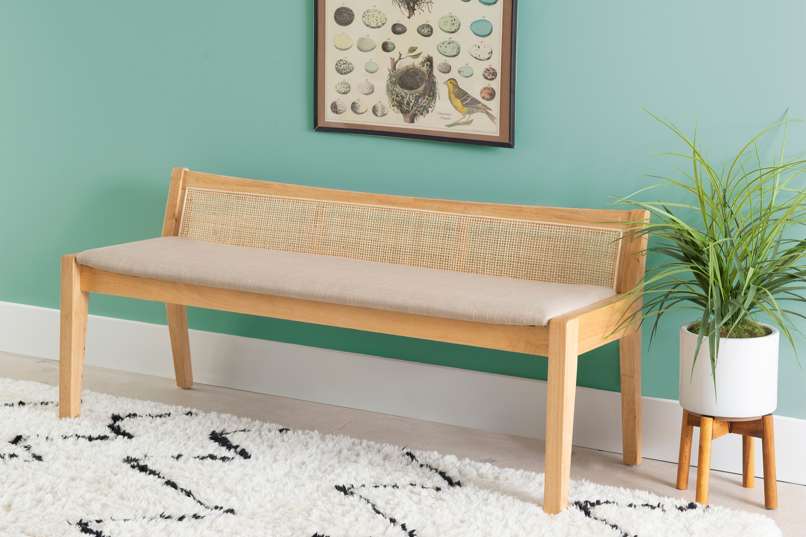 Nantes Natural Bench - Thumbnail - Image 2