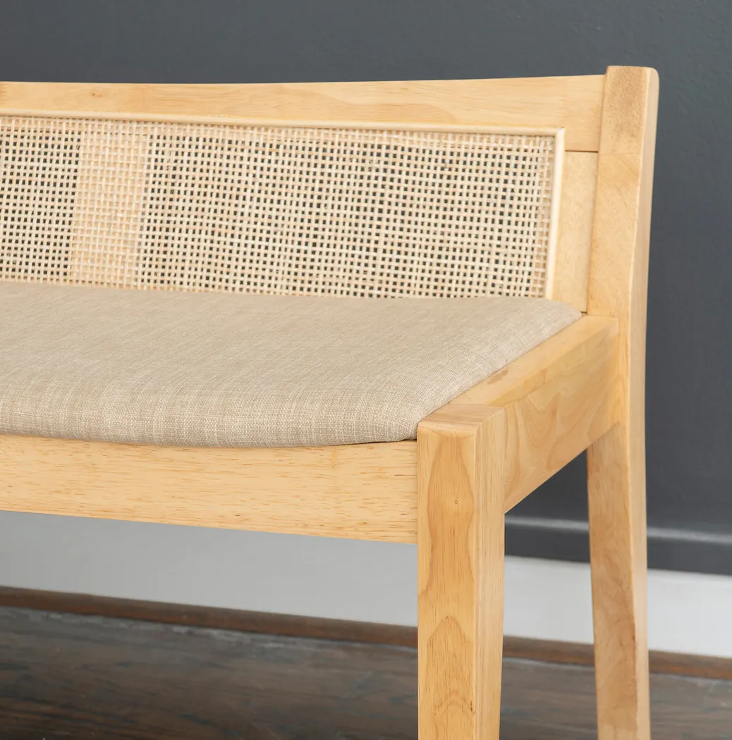 Nantes Natural Bench - Image 8
