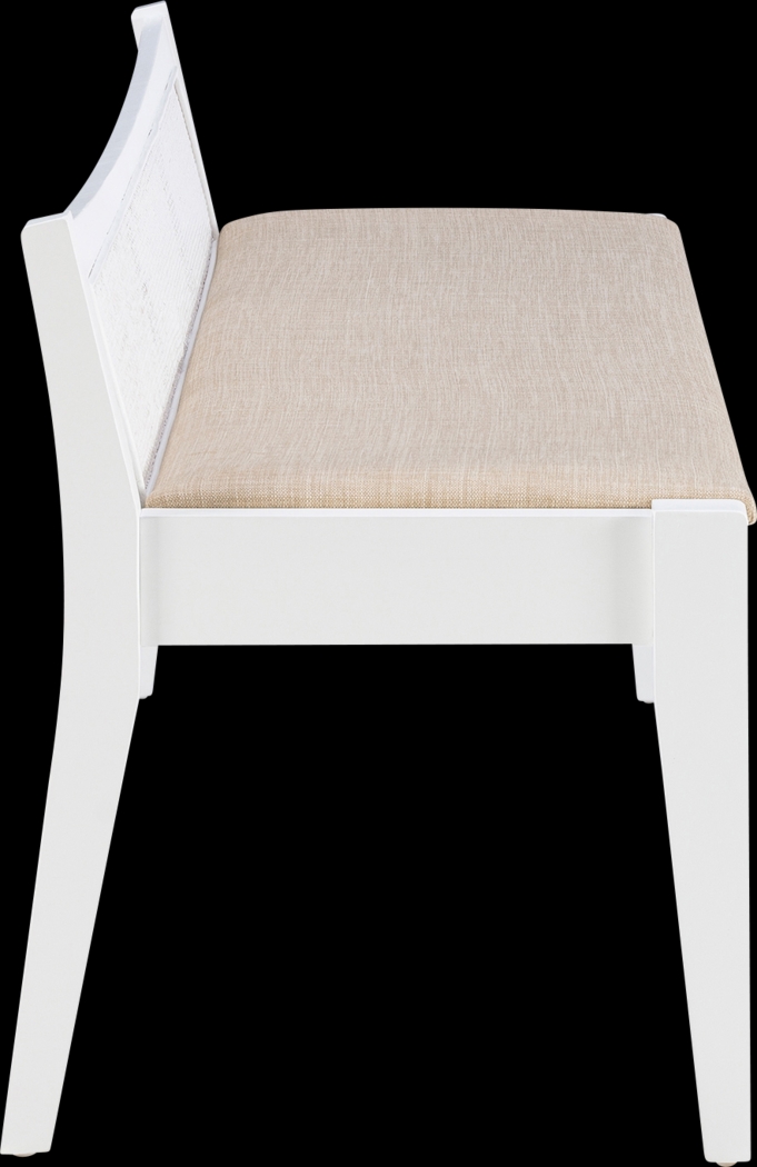 Nantes White Bench - Thumbnail - Image 6