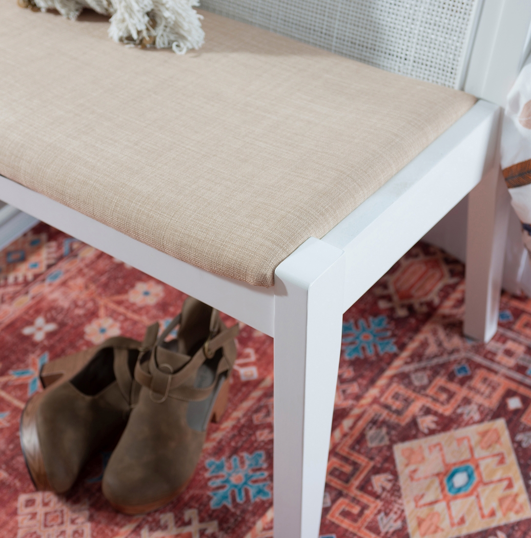 Nantes White Bench - Thumbnail - Image 8