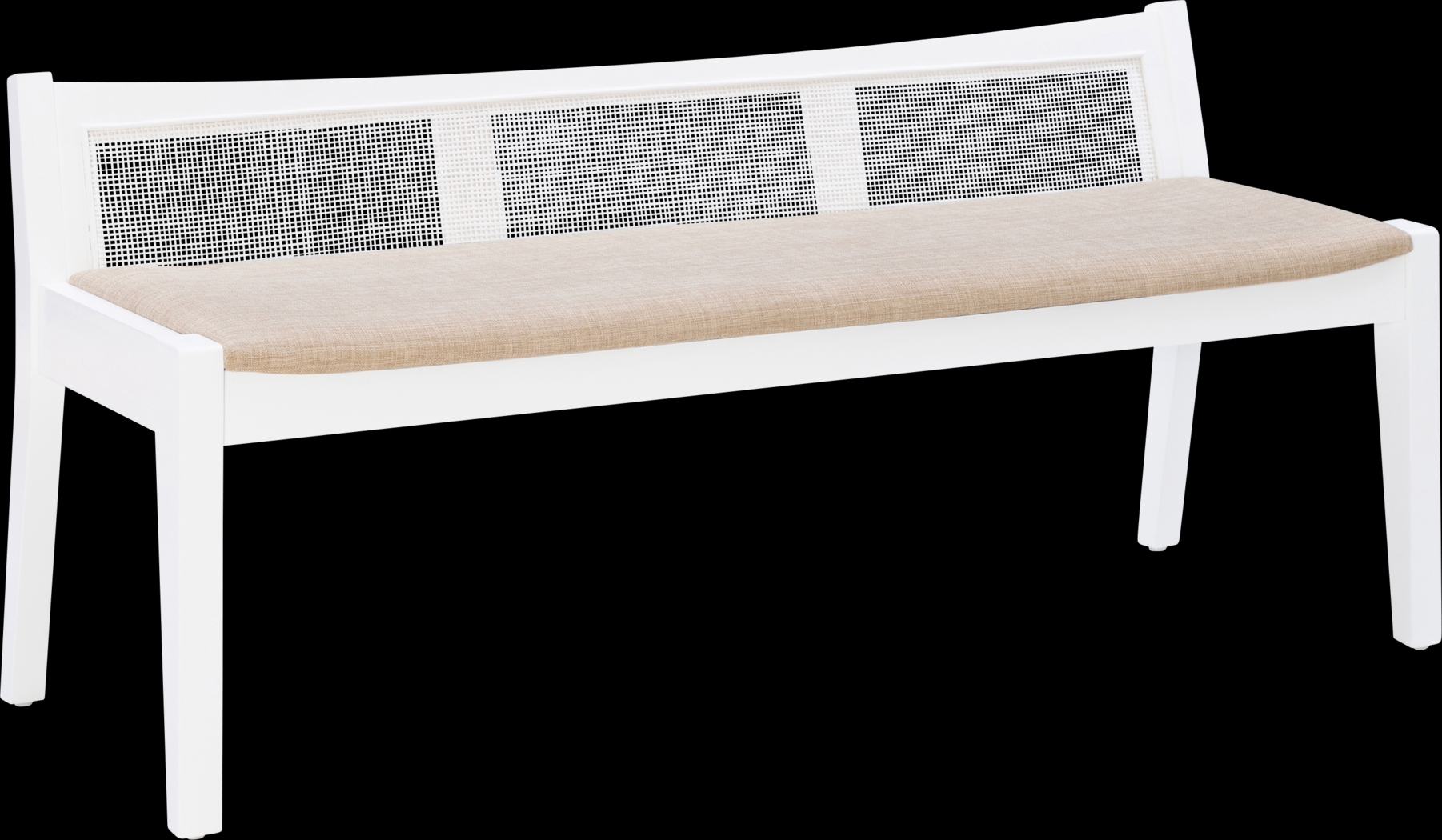 Nantes White Bench - Thumbnail - Image 1