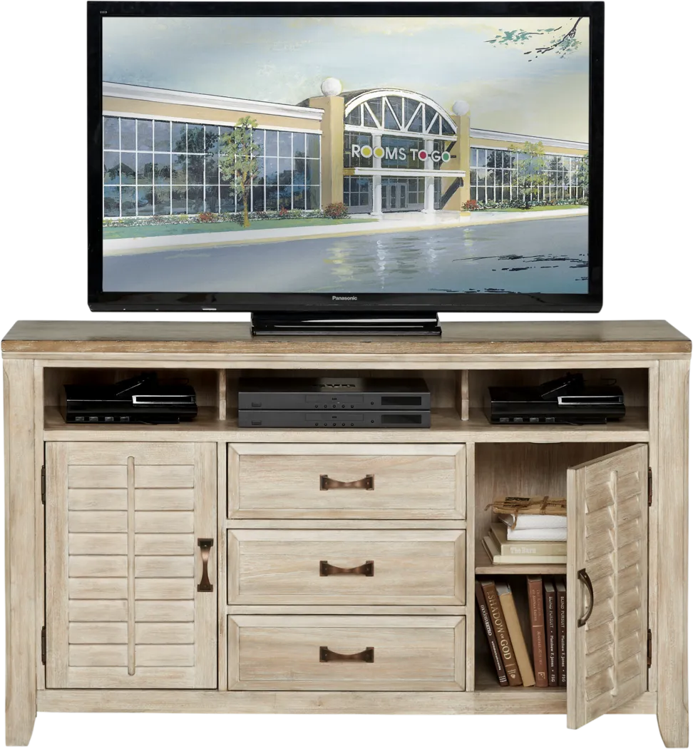 Nantucket Breeze 60 in. Bisque Console - Thumbnail - Image 2