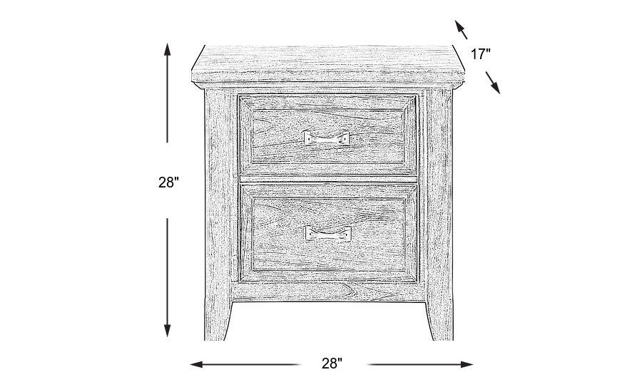 Dimension Image. Please refer to the Dimension Tab on this page for dimension details.