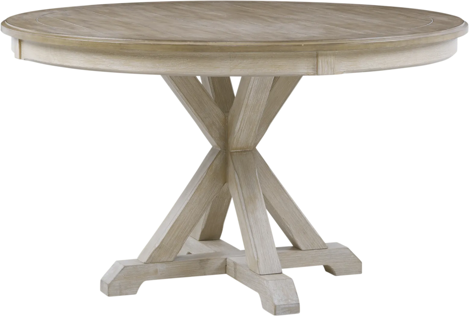 Nantucket Breeze Bisque 5 Pc Round Dining Room - Thumbnail - Image 3