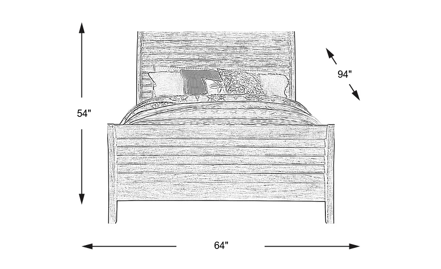 Dimension Image. Please refer to the Dimension Tab on this page for dimension details.