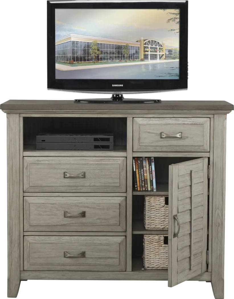 Nantucket Breeze Gray Bureau - Thumbnail - Image 2