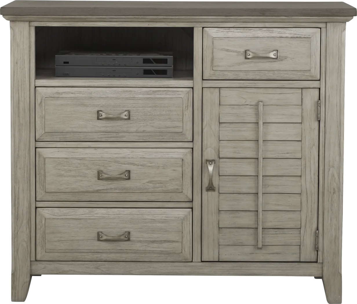 Nantucket Breeze Gray Bureau - Thumbnail - Image 3