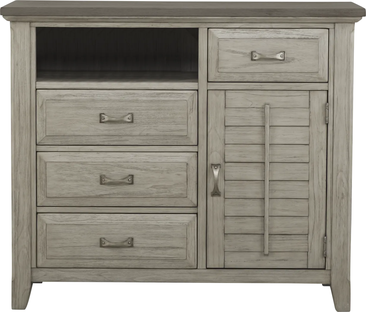 Nantucket Breeze Gray Bureau - Thumbnail - Image 1