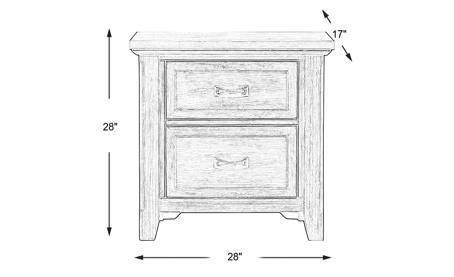 Dimension Image. Please refer to the Dimension Tab on this page for dimension details.