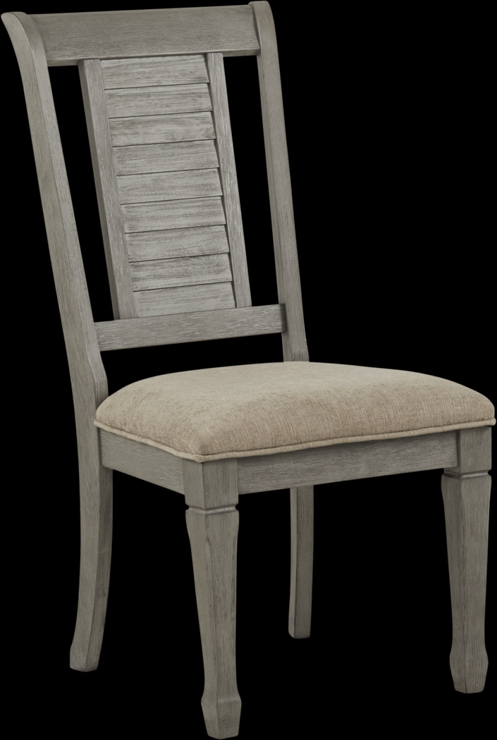 Nantucket Breeze Gray Side Chair - Thumbnail - Image 1