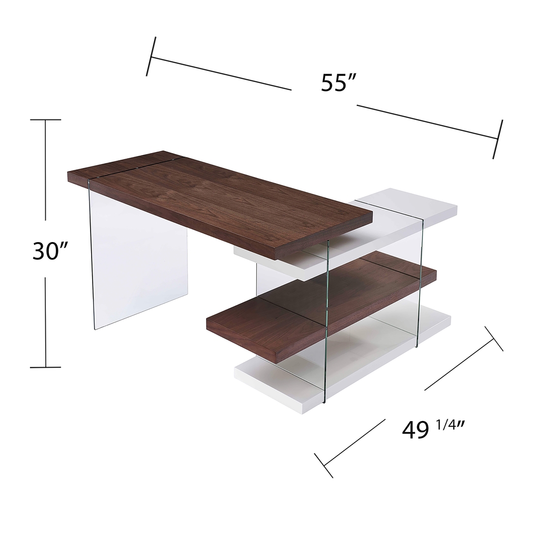 Nantwick Walnut Desk - Thumbnail - Image 3