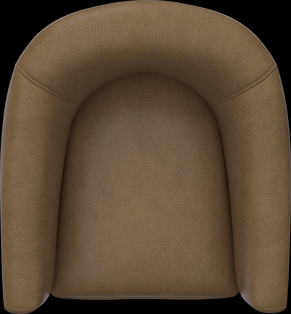 Naoke II Beige Swivel Accent Chair - Thumbnail - Image 5