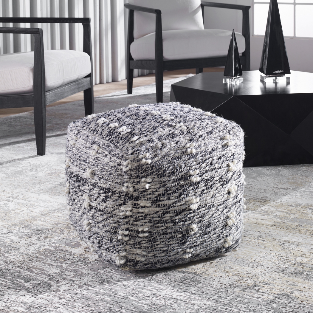 Naos Gray Pouf - Thumbnail - Image 3