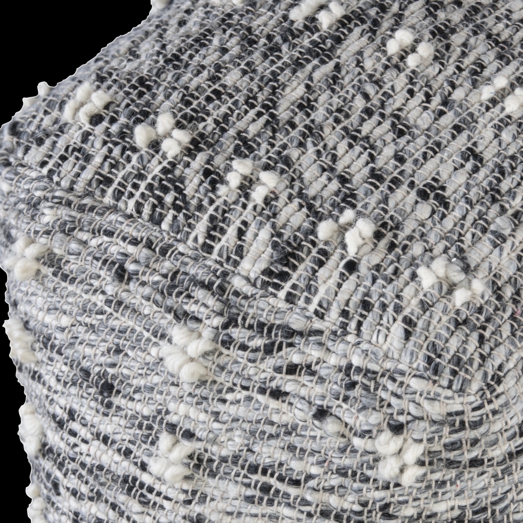 Naos Gray Pouf - Thumbnail - Image 4