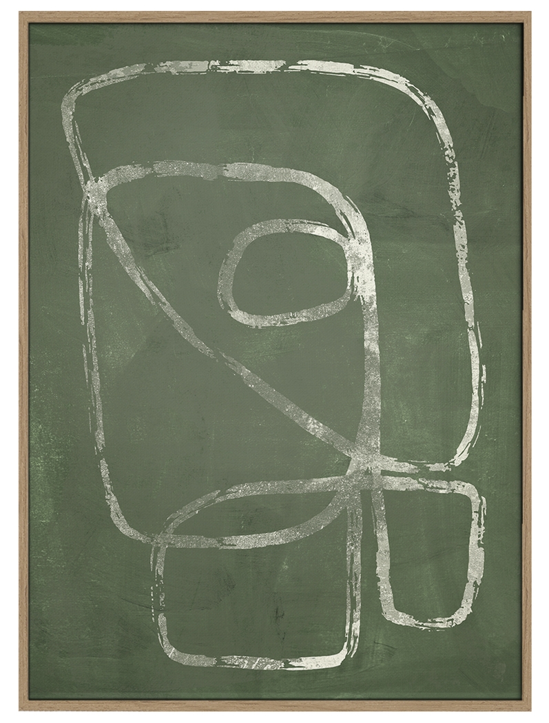 Naoyo II Green Artwork - Thumbnail - Image 1