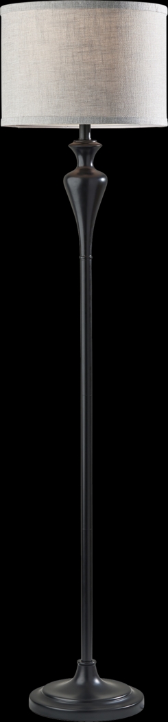 Napoleon Farm Black Floor Lamp - Thumbnail - Image 1