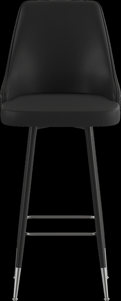 Narain Black Barstool, Set of 2 - Thumbnail - Image 6