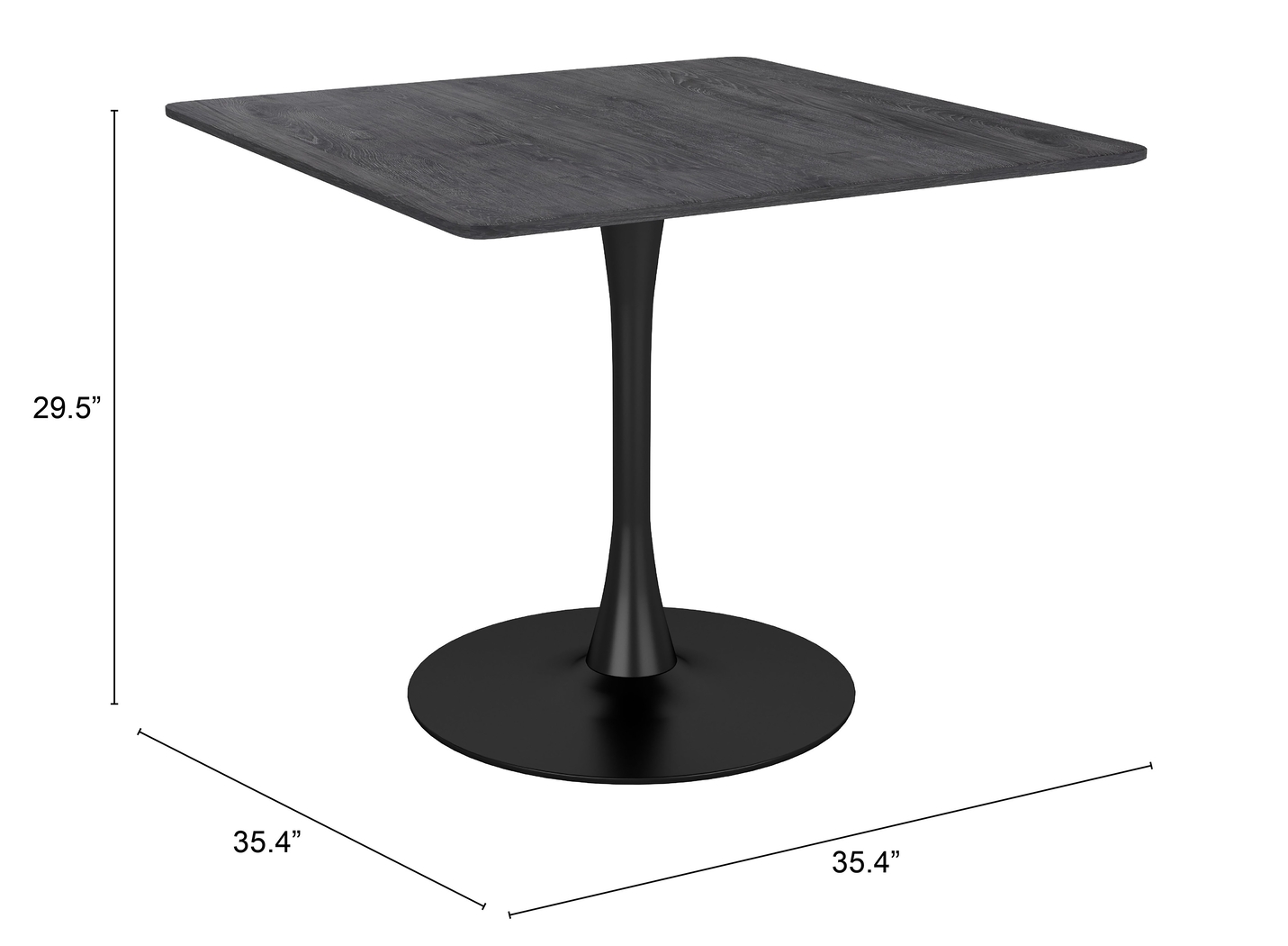 Narain Black Dining Table - Thumbnail - Image 6