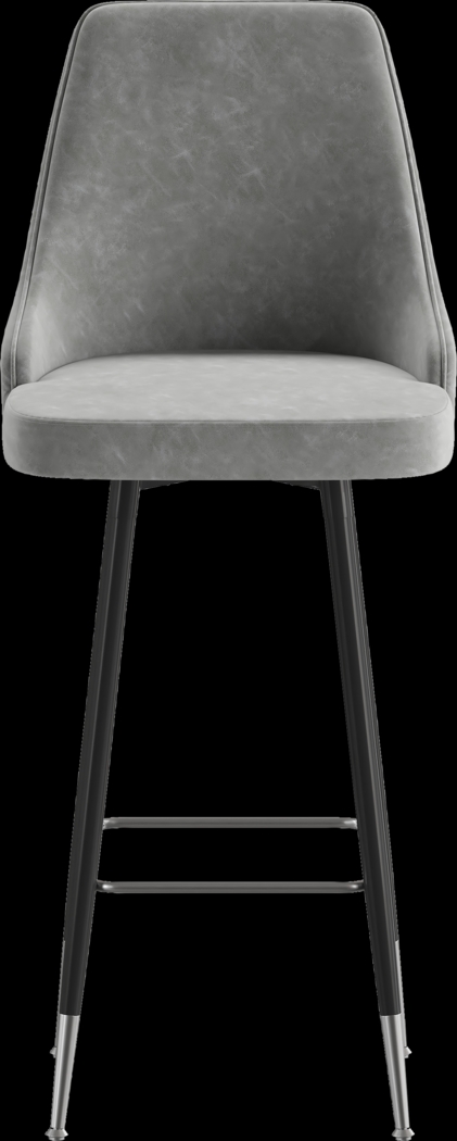 Narain Gray Bar Stool, Set of 2 - Thumbnail - Image 6