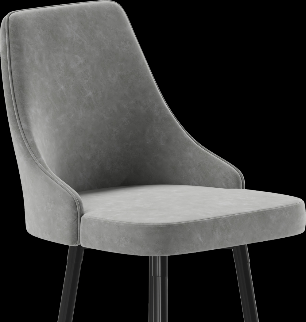 Narain Gray Bar Stool, Set of 2 - Thumbnail - Image 7