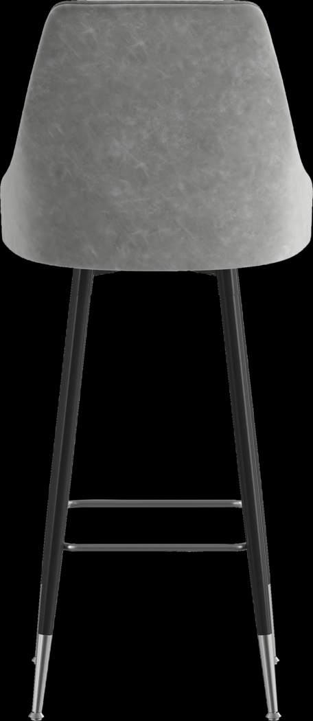 Narain Gray Bar Stool, Set of 2 - Thumbnail - Image 8