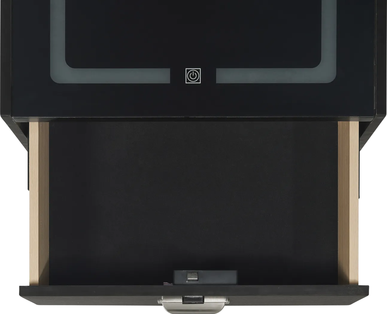 Narcis Black Nightstand - Thumbnail - Image 3